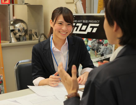 若い人材の採用・育成に力をいれています